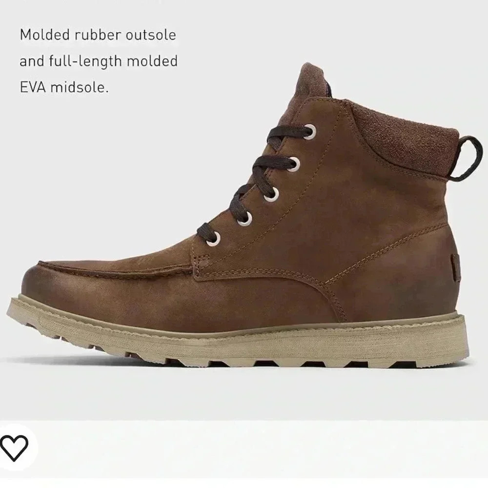 Sorel Madson™ Ii Moc Toe  Wp Snow Boot Sz 15 - Picture 6 of 10